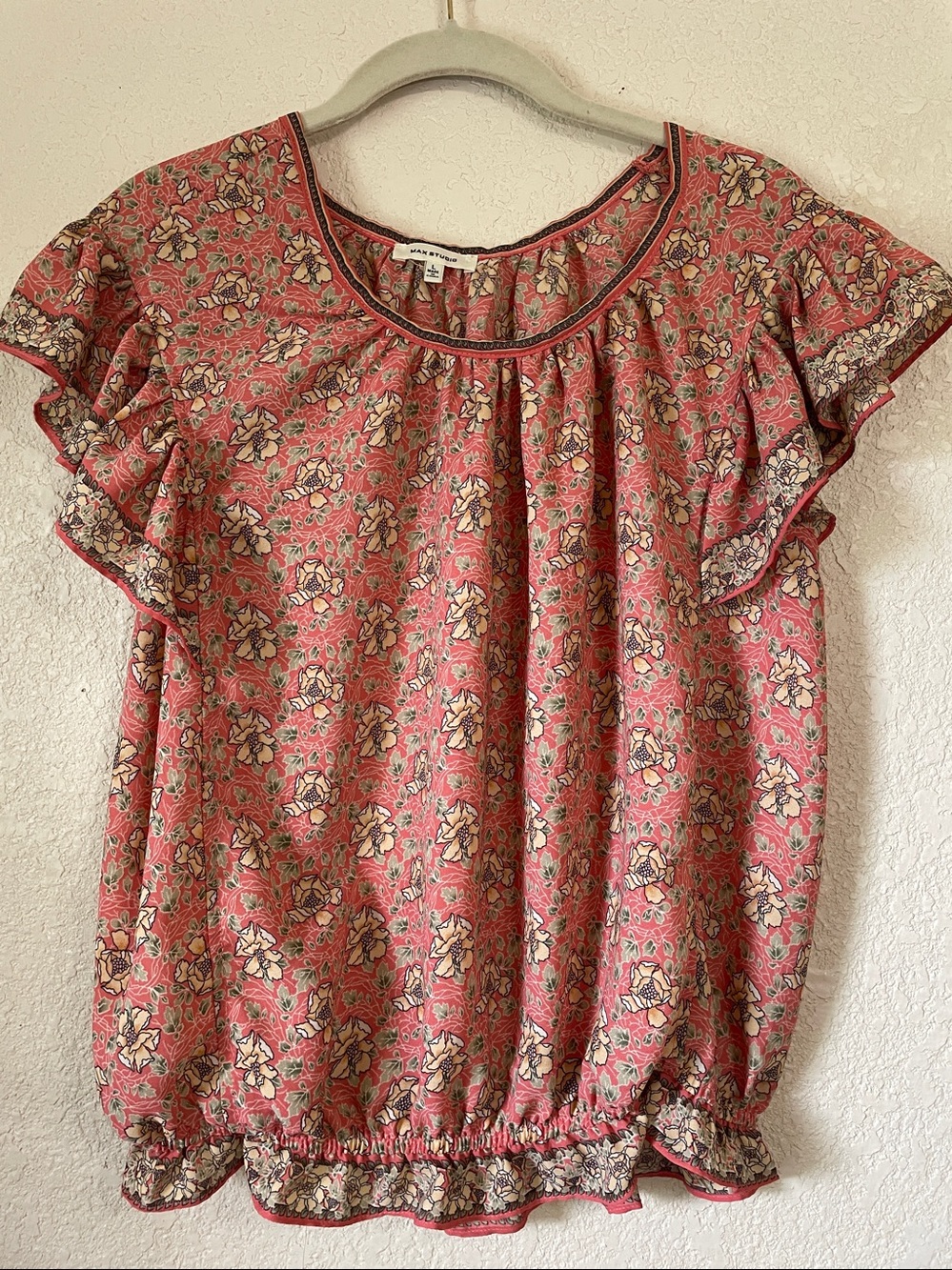 Women’s Short Sleeve Blouse By Max Studio
